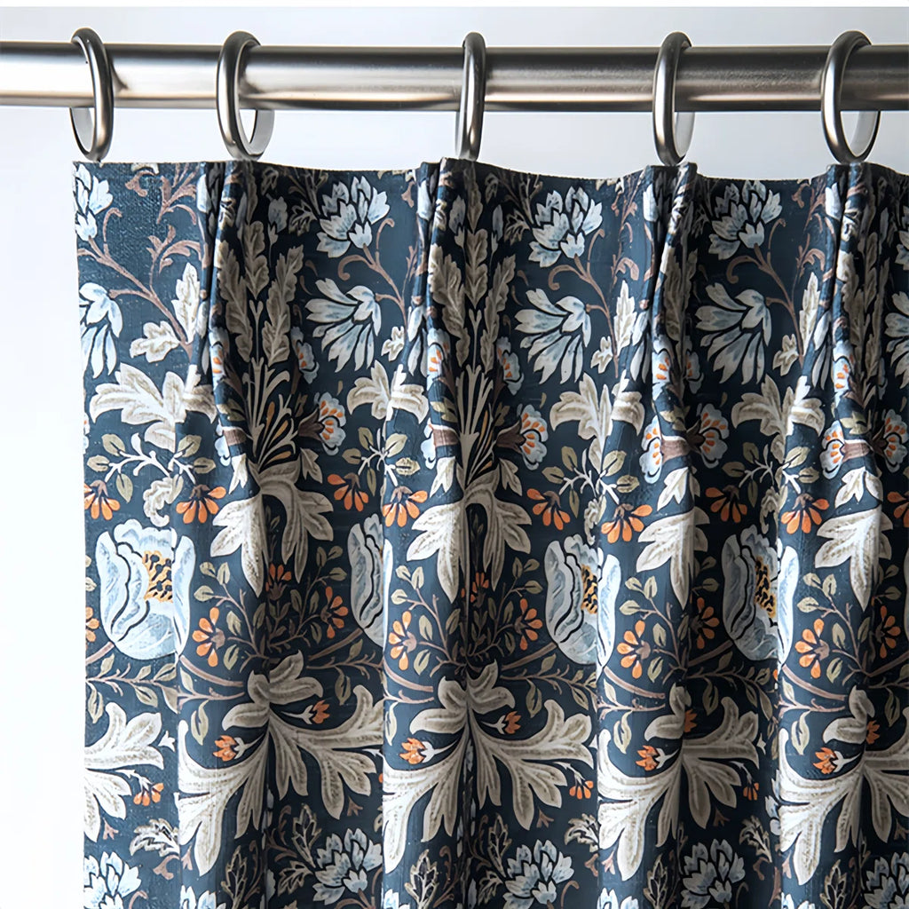 Aslan Cotton Blend Room Darkening Curtain Panel Pair (Set of 2)