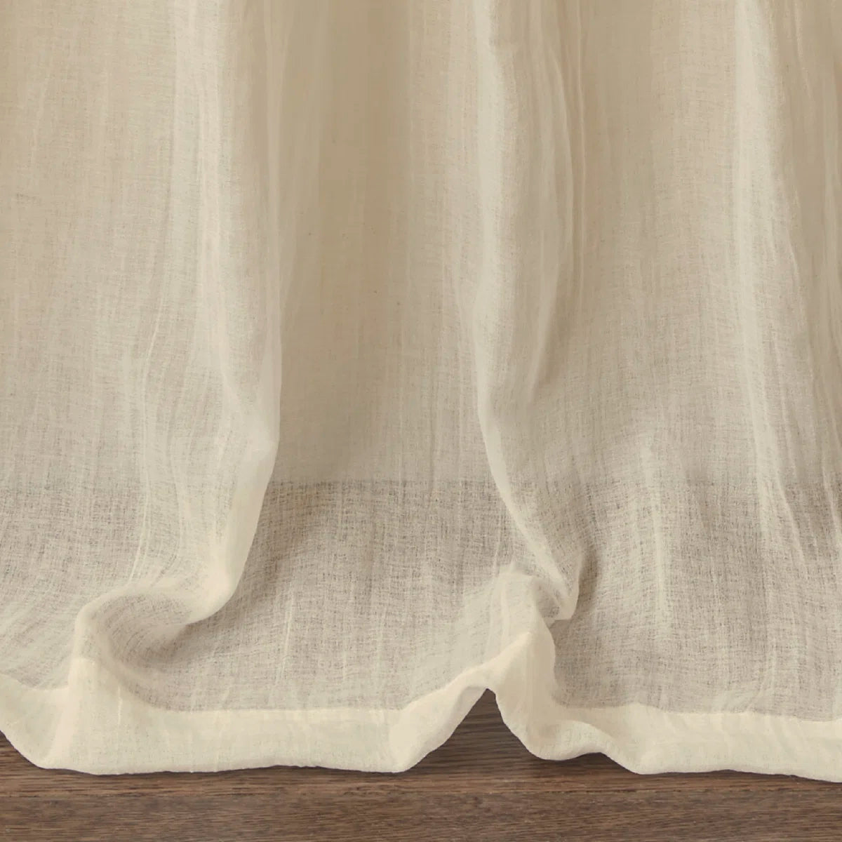 Harper Solid Crushed Curtain Panel Pair (Set of 2)