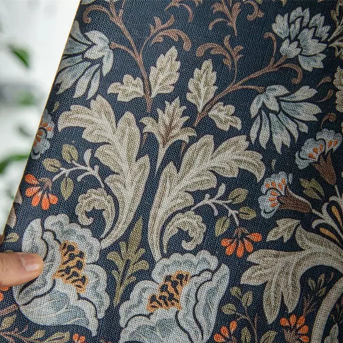 Aslan Cotton Blend Room Darkening Curtain Panel Pair (Set of 2)