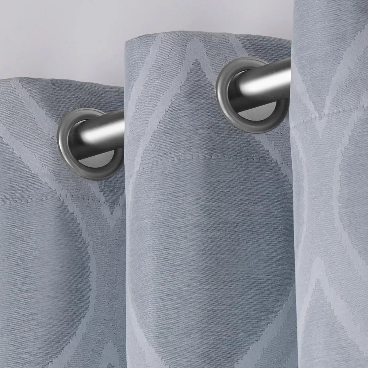 Borach Semi Sheer Curtain Pair (Set of 2)