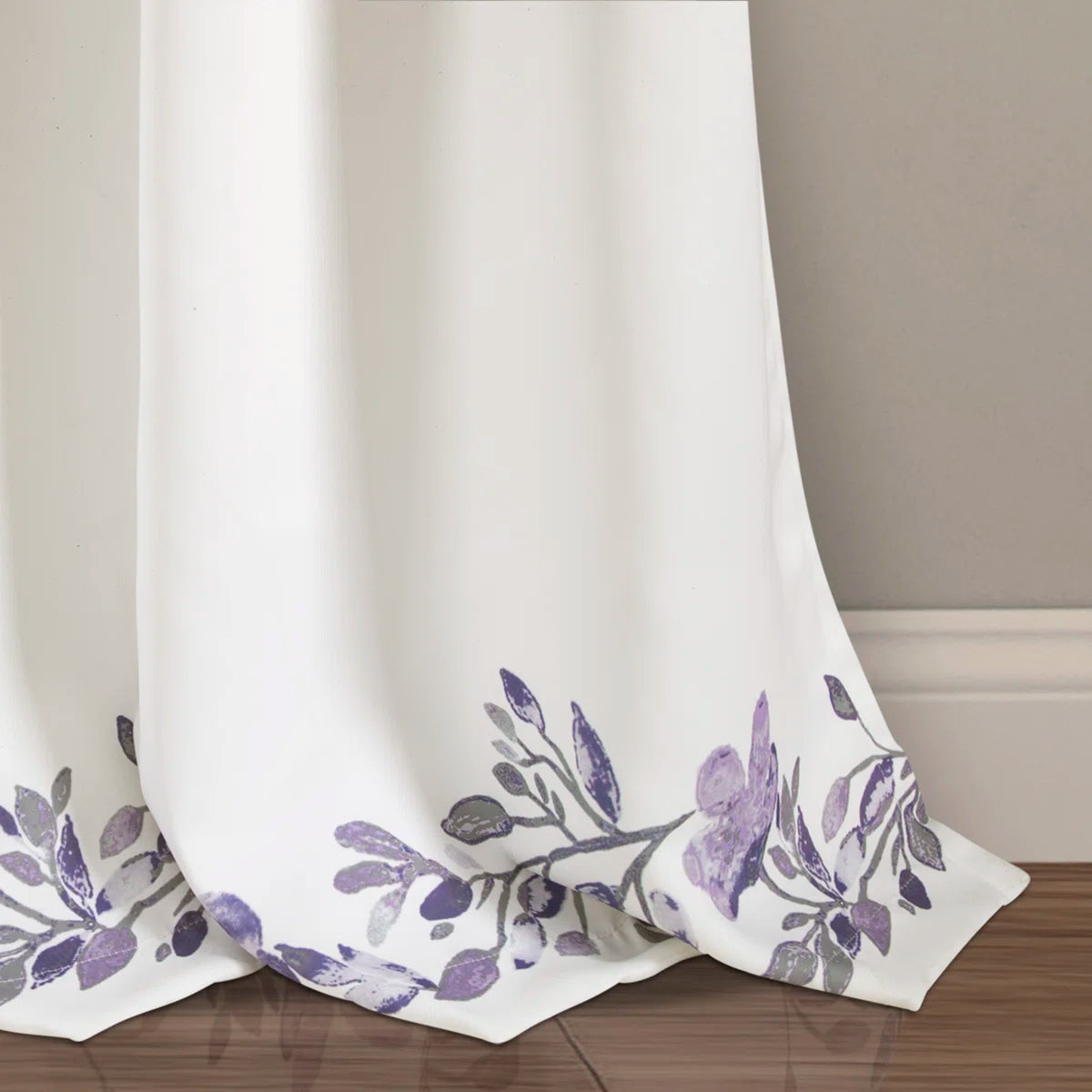Lush Decor Tanisha Floral Room Darkening Curtain Panels Pair Drapes (Set of 2) (Set of 2)
