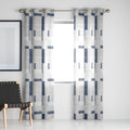 Kitson Semi Sheer Curtain Single Panel